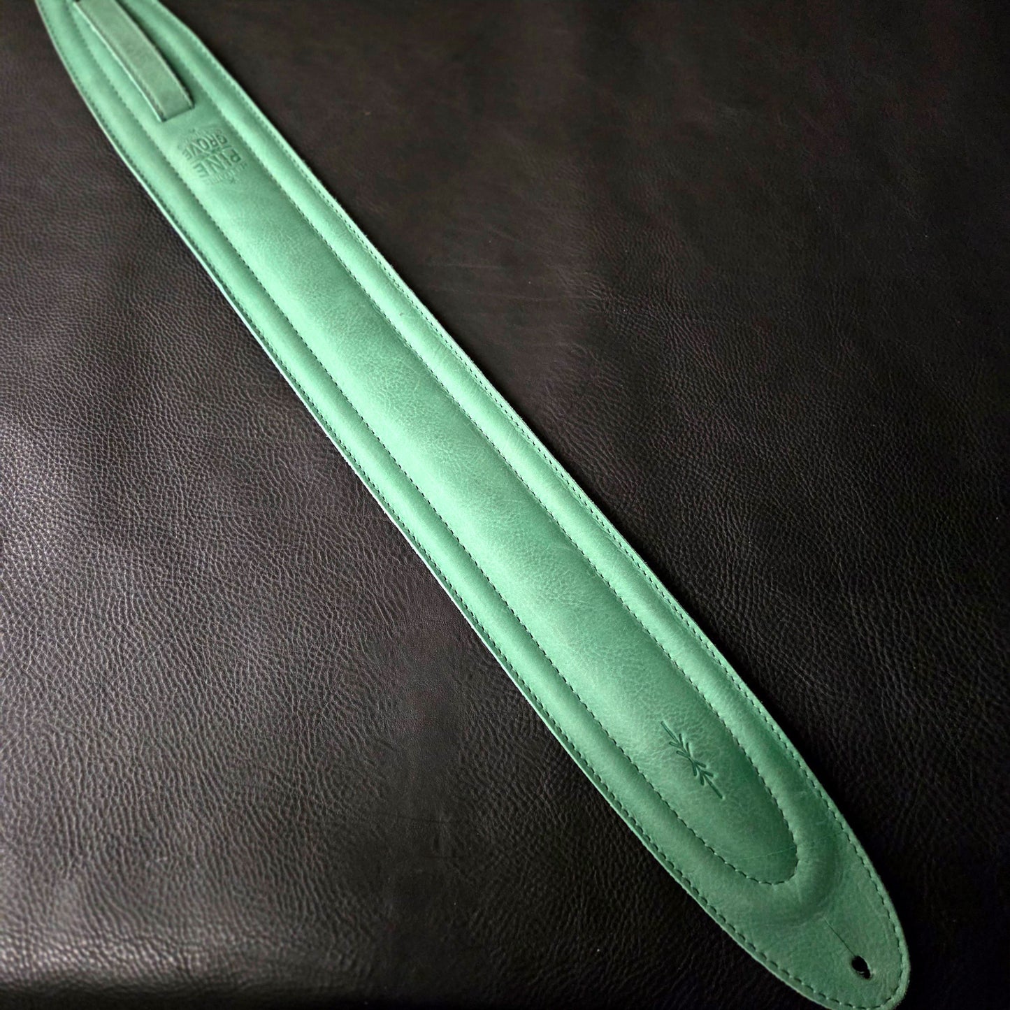 BS68 Emerald Green 4" Bass Strap - old stock