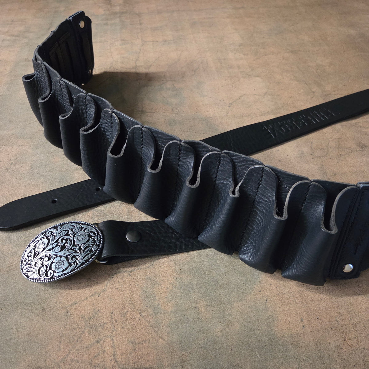 Leather Harmonica Belt - B-stock