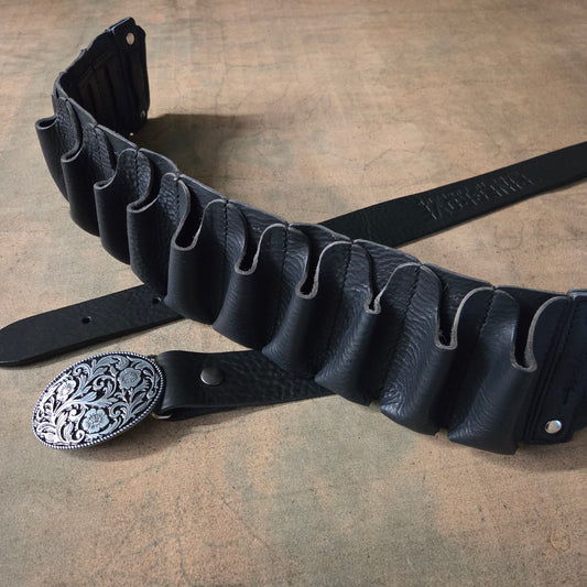 Leather Harmonica Belt - B-stock