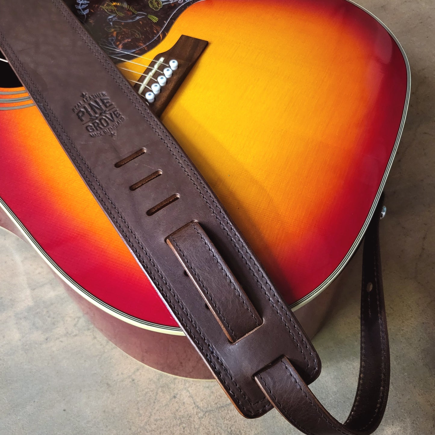 BS43 3" Wide Guitar Strap