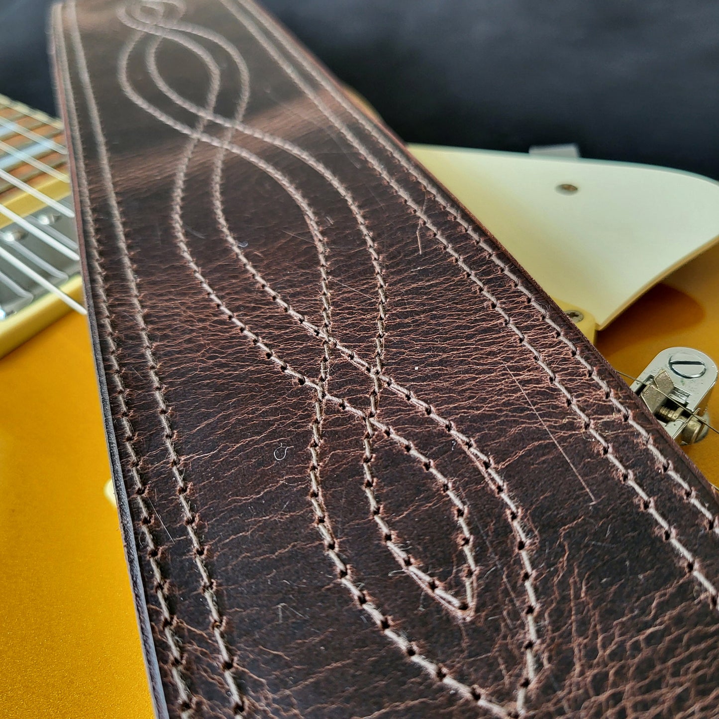 BS43 3" Wide Guitar Strap