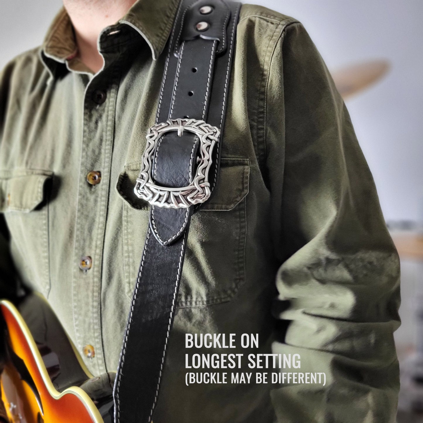 BS79 Guitar Strap With Celtic Buckle