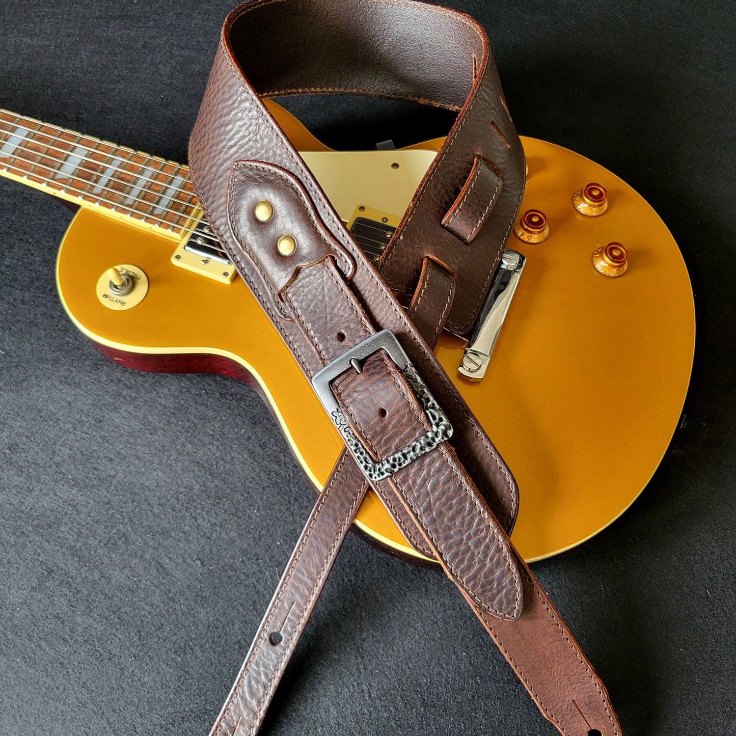BS79 Guitar Strap With Lava Buckle