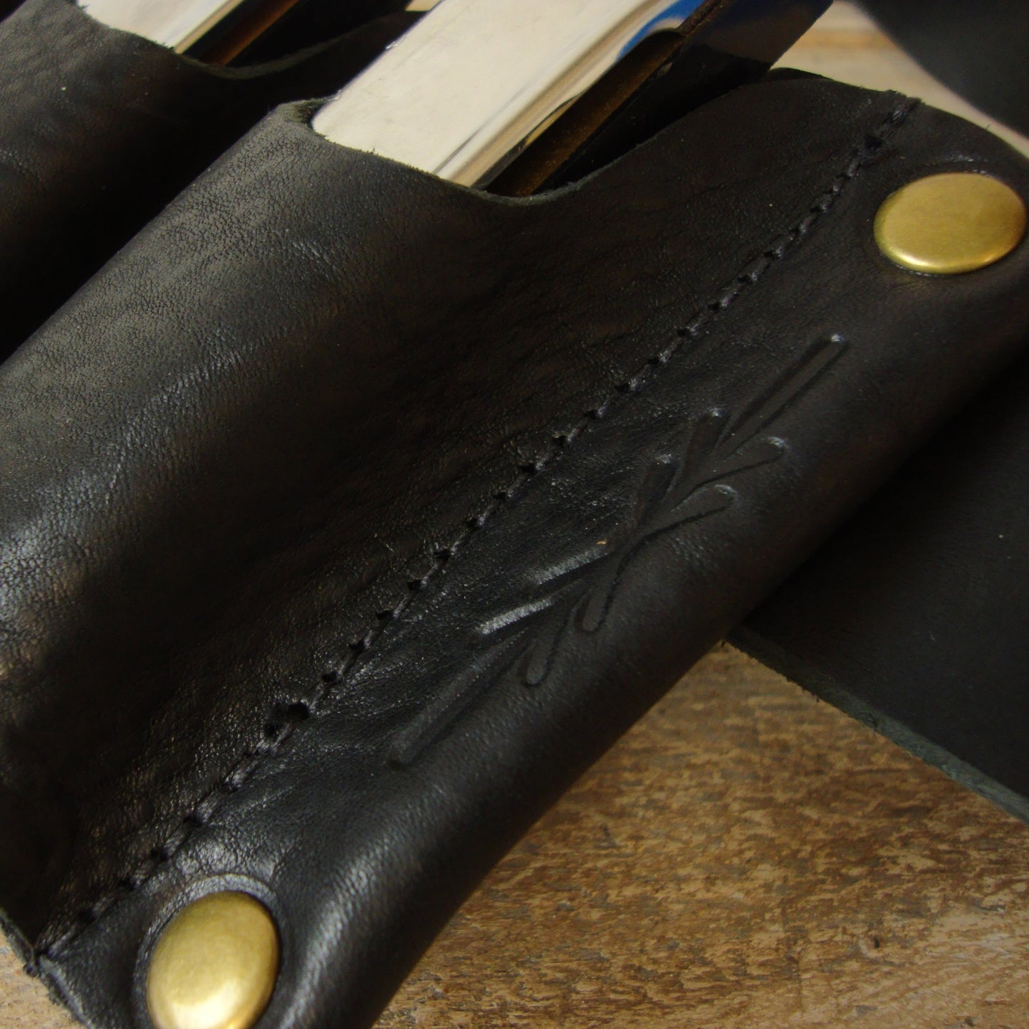 Leather Harmonica Holster
