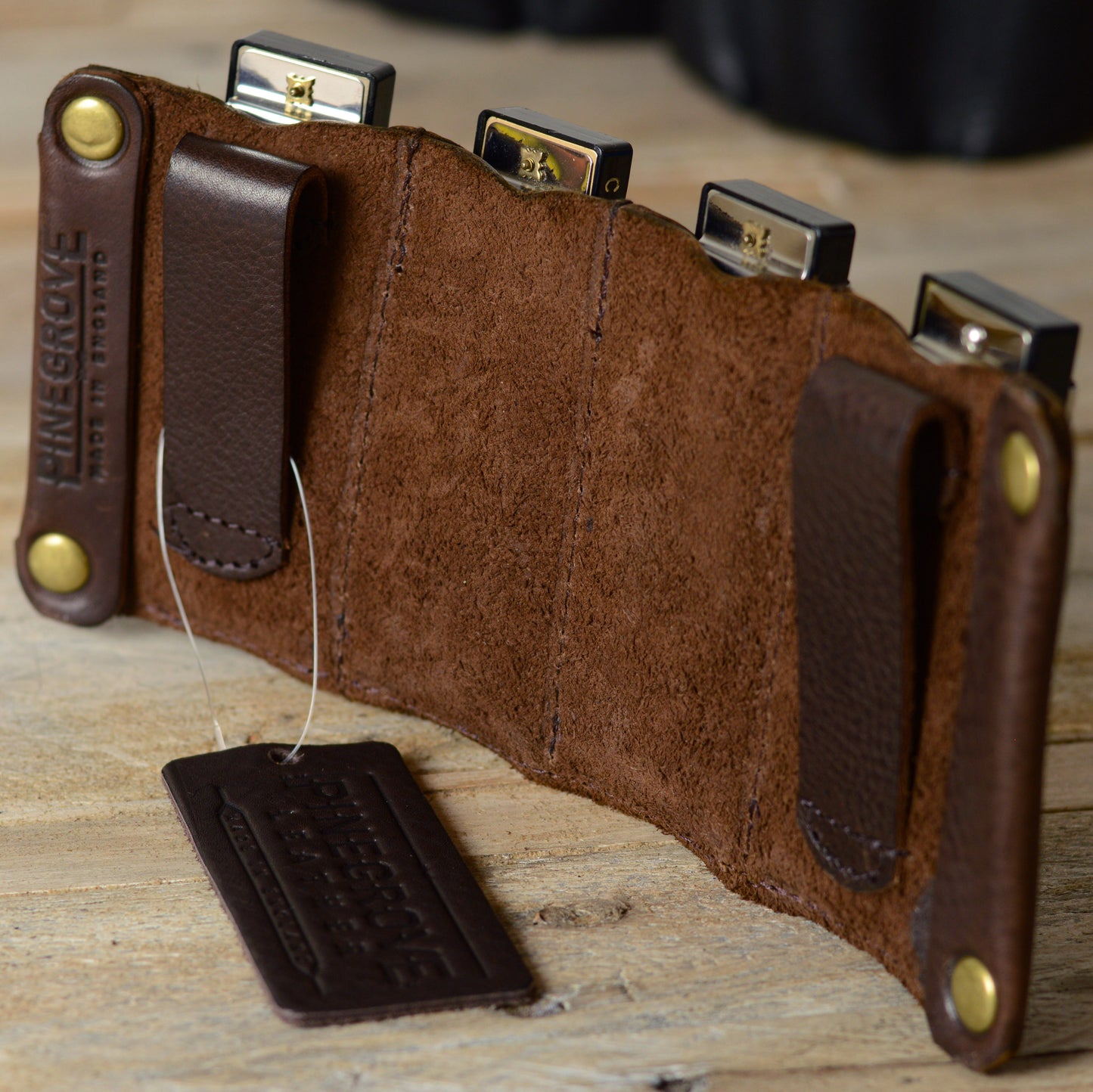 Leather Harmonica Holster