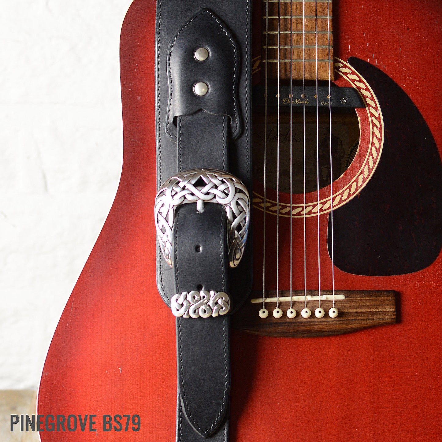 BS79 Guitar Strap With Celtic Buckle
