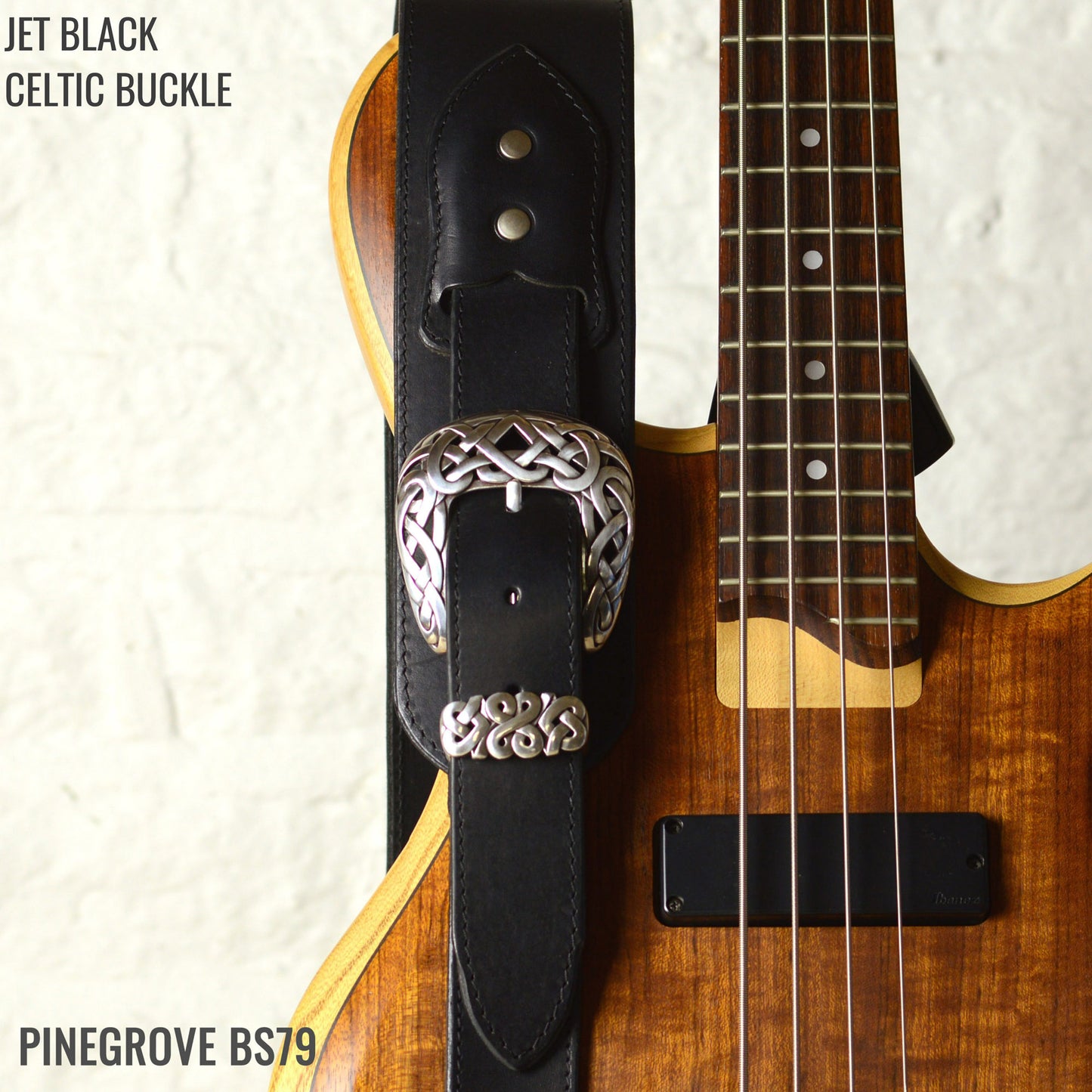 BS79 Guitar Strap With Celtic Buckle