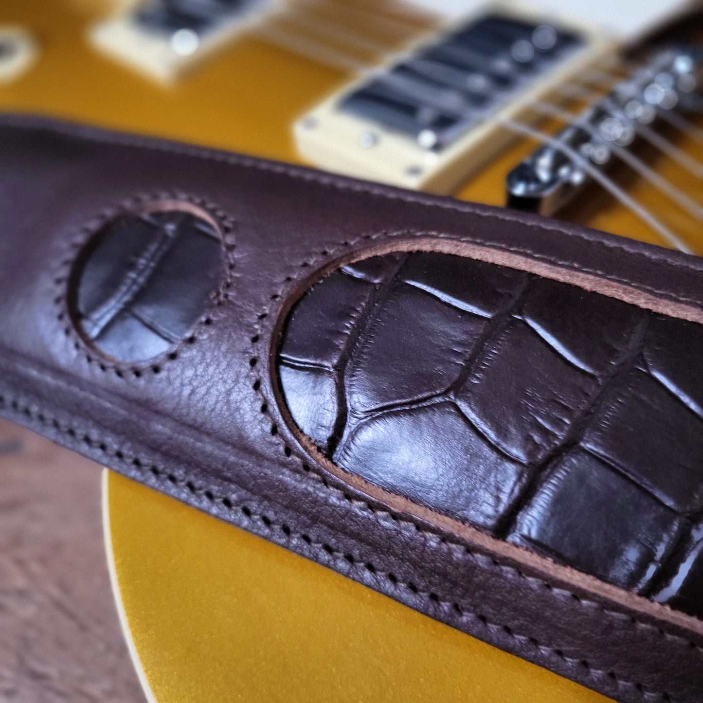 GS58T Triple Colour Guitar Strap