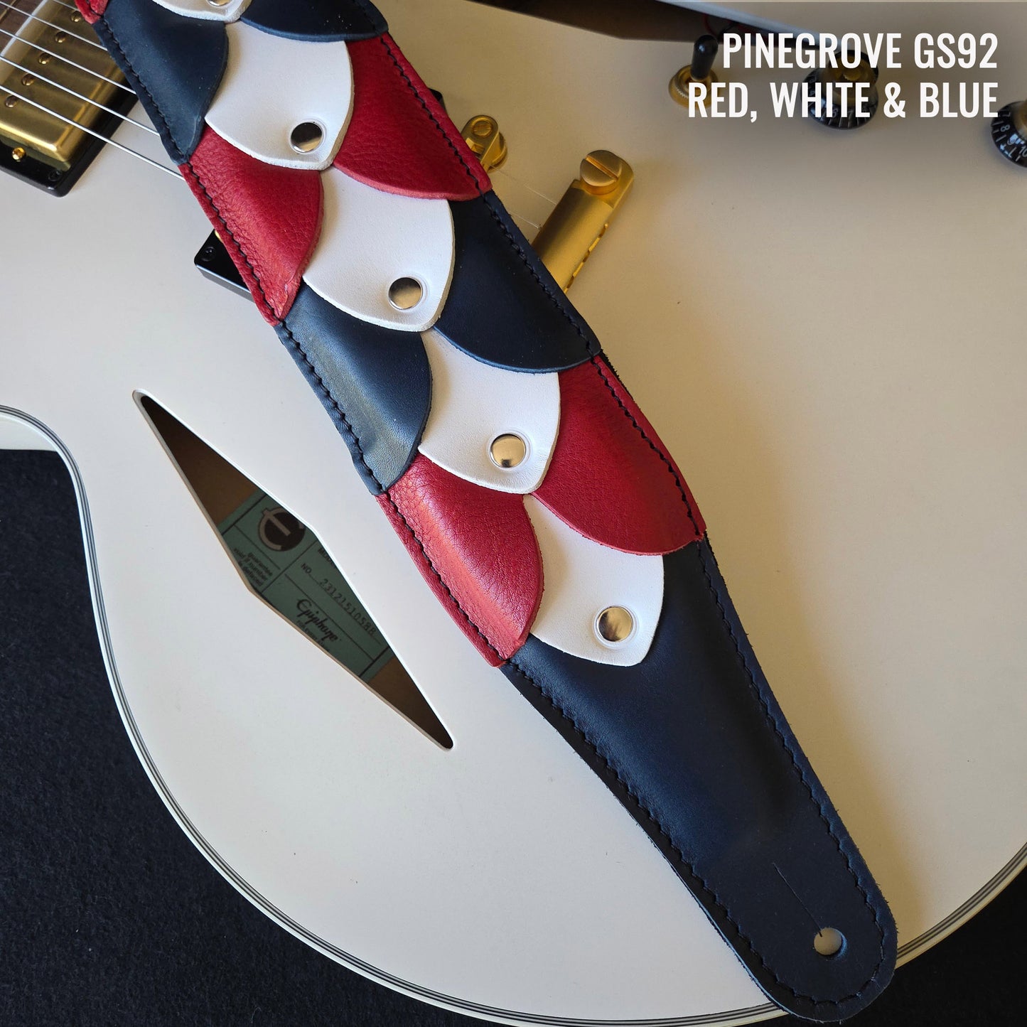 GS92 DragonSkin Guitar Strap
