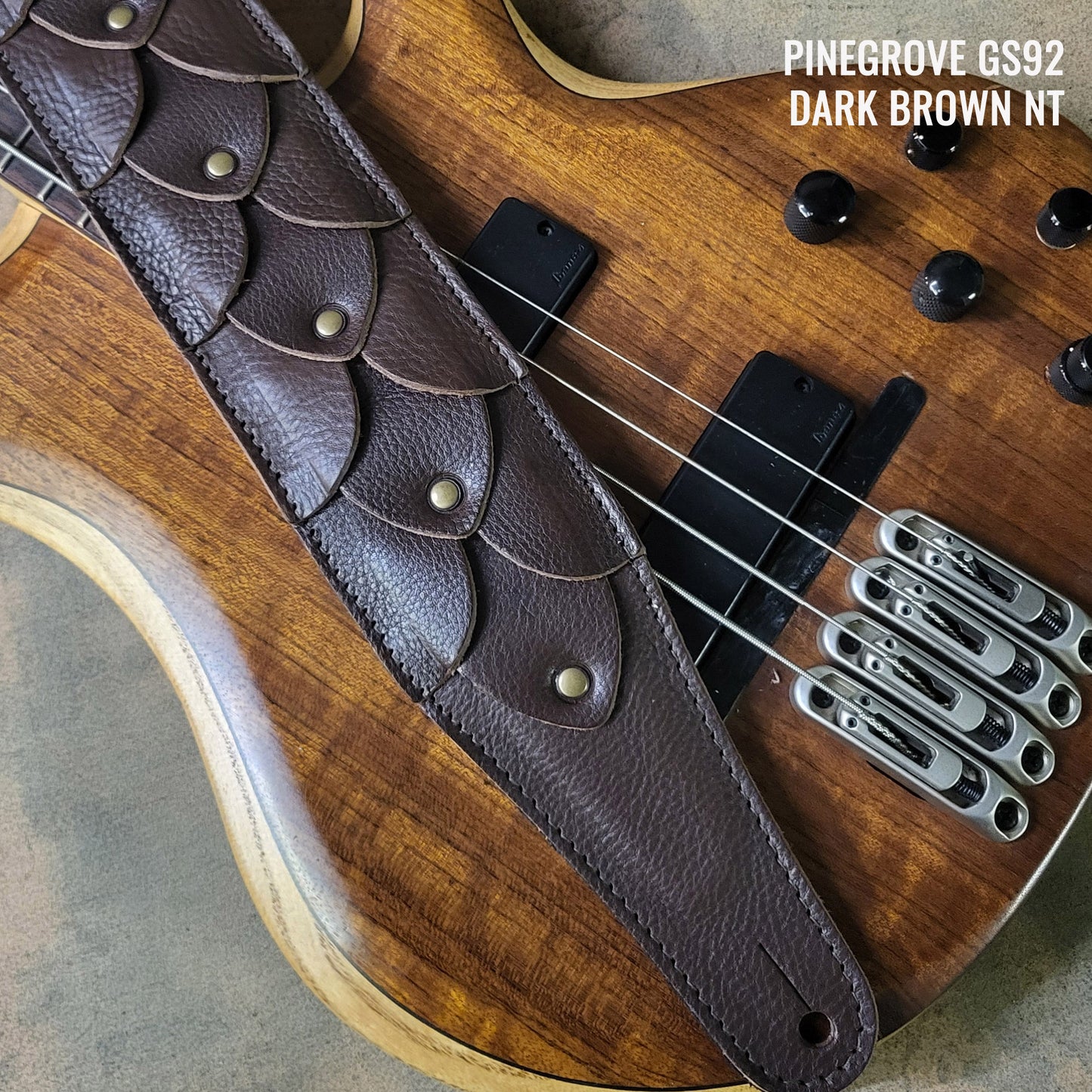 GS92 DragonSkin Guitar Strap