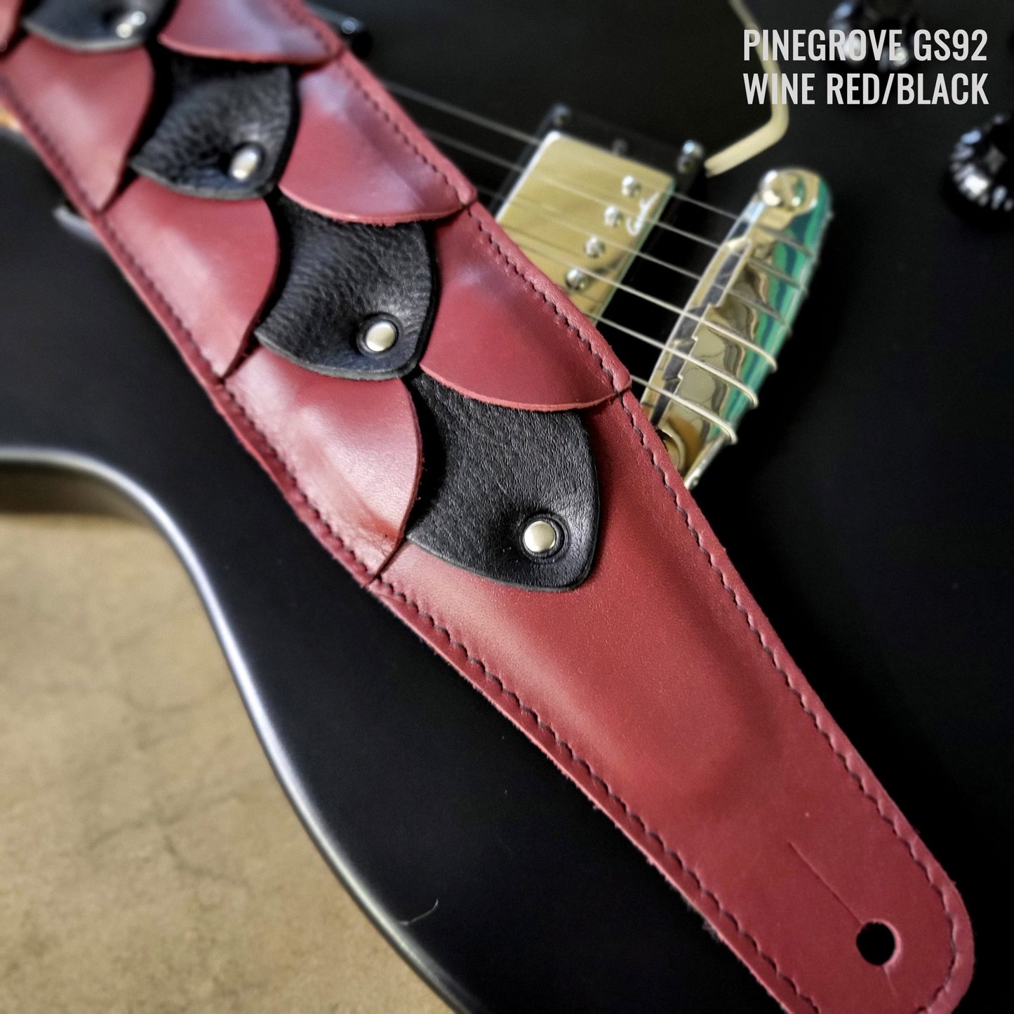 GS92 DragonSkin Guitar Strap