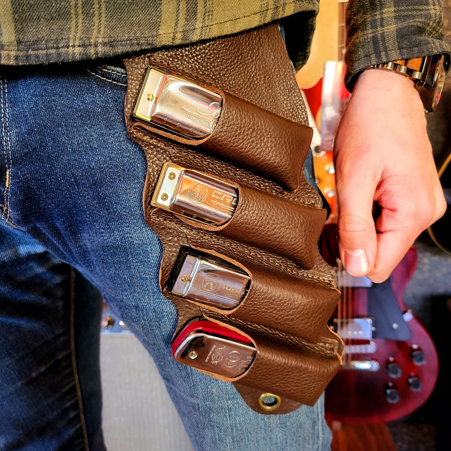 The Hipslinger Harmonica Holster