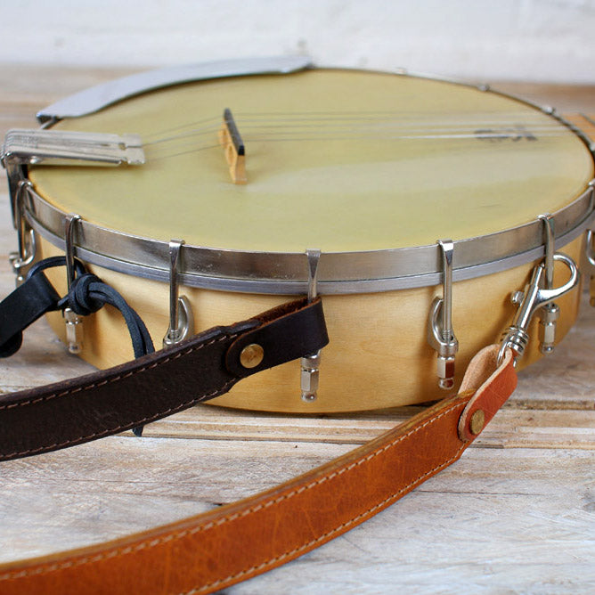 BLS52 Leather Banjo Strap