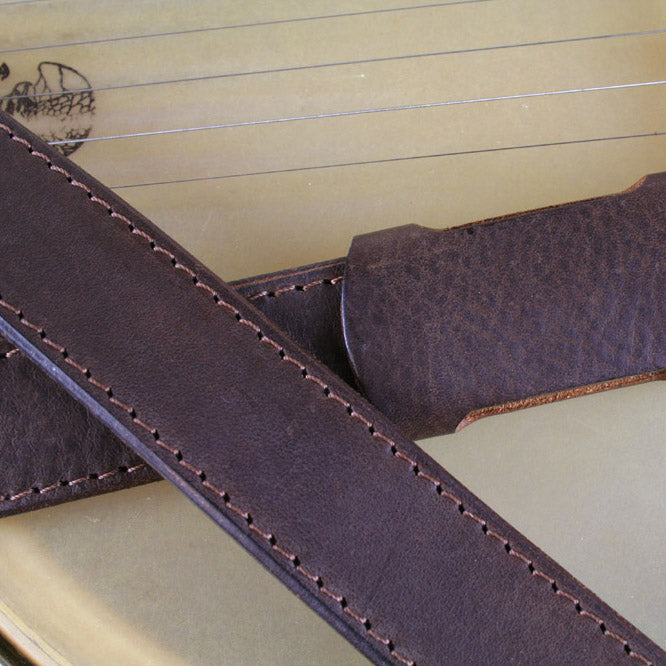BLS52 Leather Banjo Strap