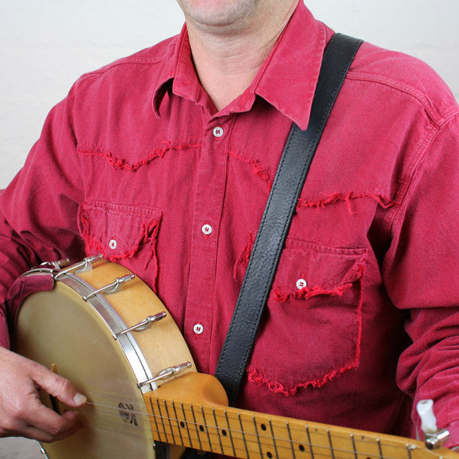 BLS52 Leather Banjo Strap