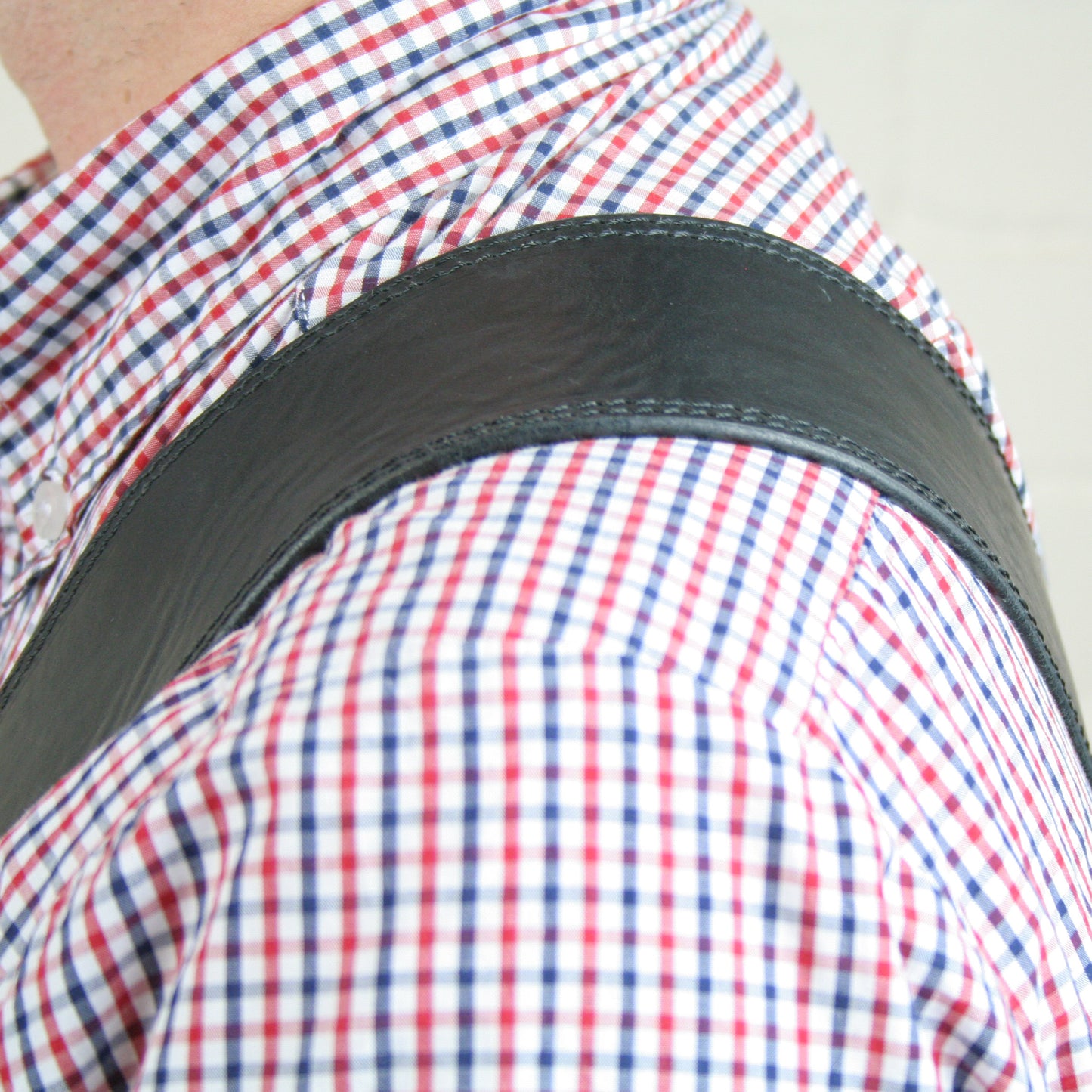 GS41 Solid Leather Guitar Strap