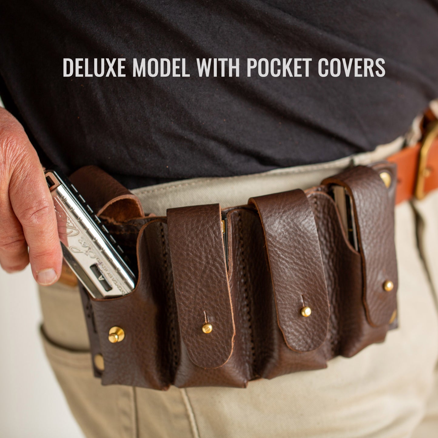 Leather Harmonica Holster