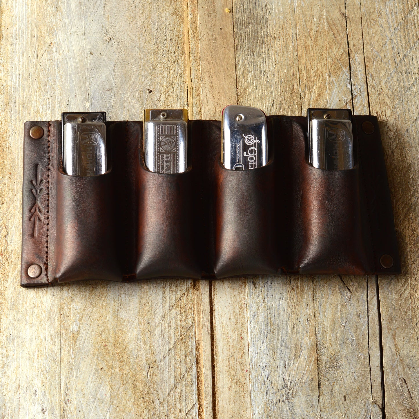 Leather Harmonica Holster